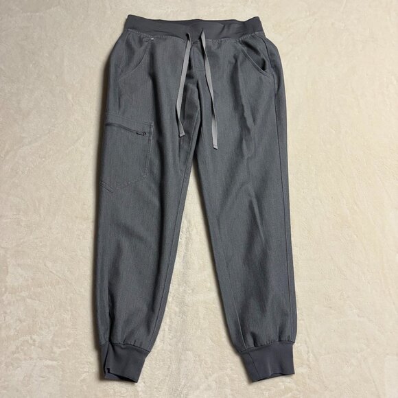 Figs Womens Zamora Jogger Scrub Pants Size XS/Petite Grey W18SW2005P - Picture 1 of 8